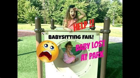 Babysitting Fail SKIT! Disaster at Park! Curious Baby, will.